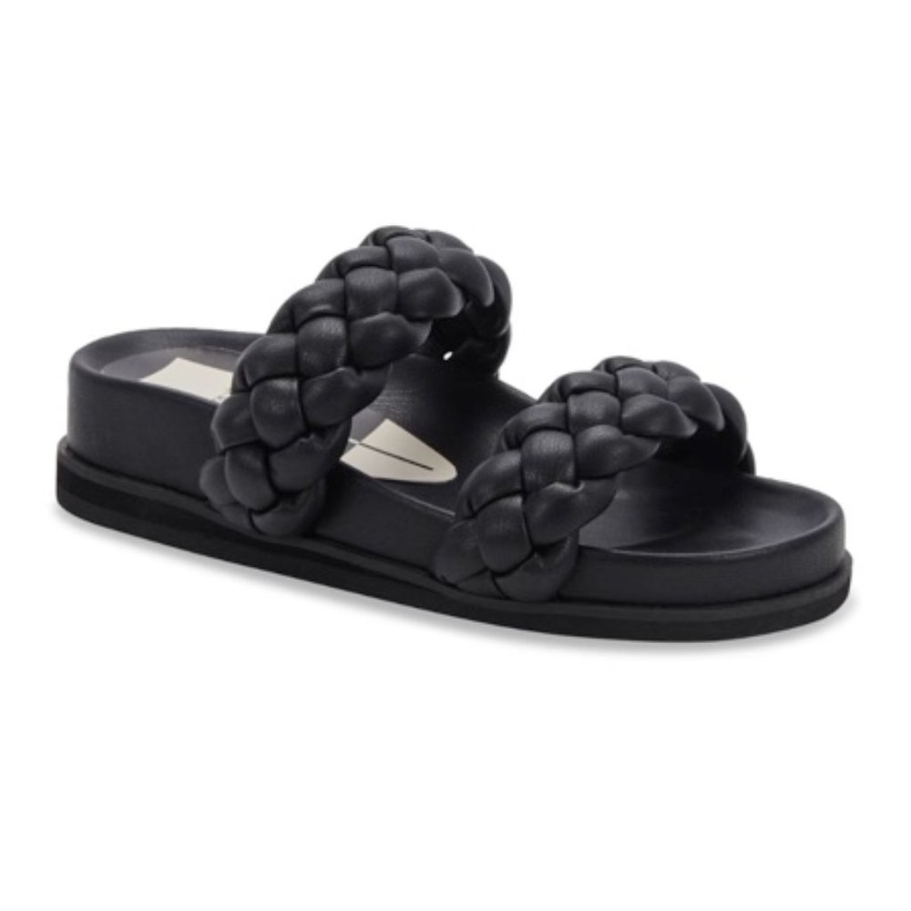 Dolce Vita Black Signe Sandal | Size 7.5